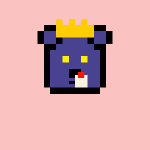 Pixel Bear #9873