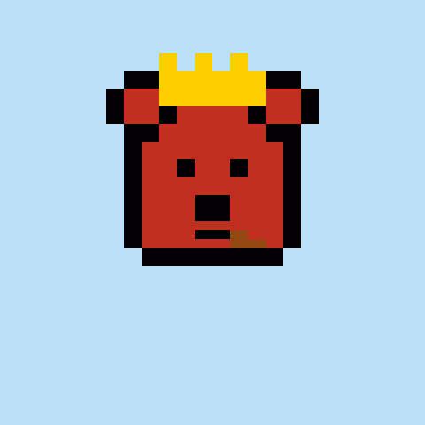 Pixel Bear #42221
