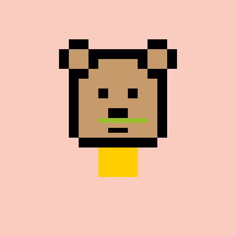 Pixel Bear #54374