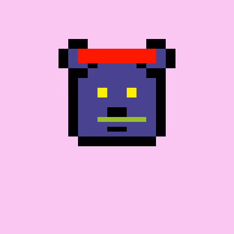 Pixel Bear #37922