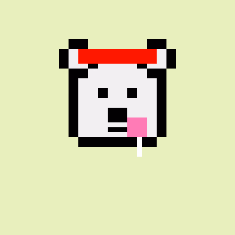 Pixel Bear #75392