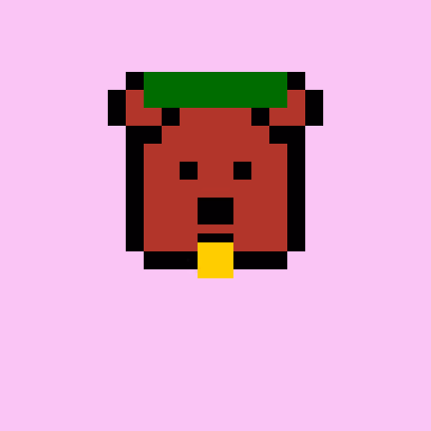 Pixel Bear #20441