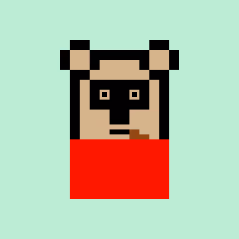 Pixel Bear #50402