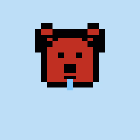 Pixel Bear #2533