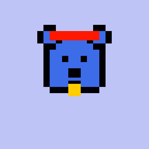 Pixel Bear #8754