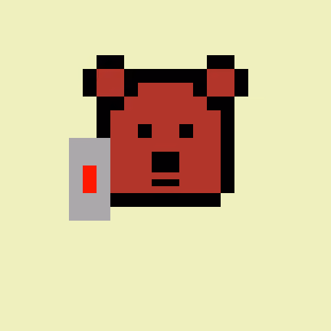 Pixel Bear #70800