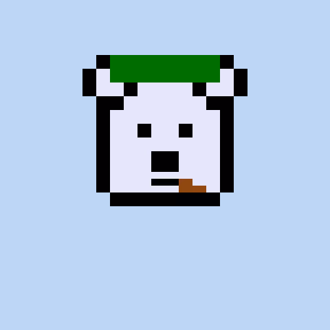 Pixel Bear #47488