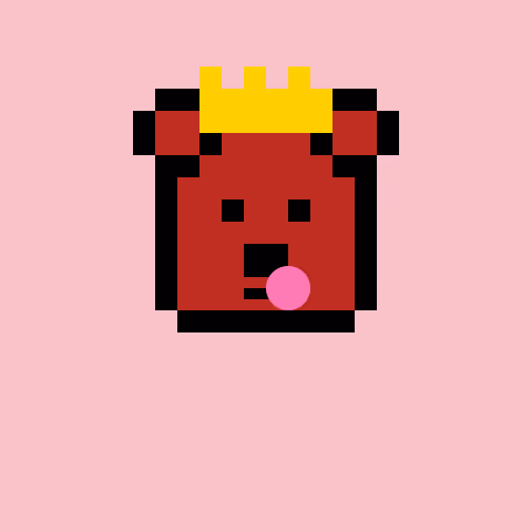 Pixel Bear #50291