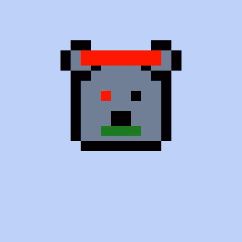 Pixel Bear #10151