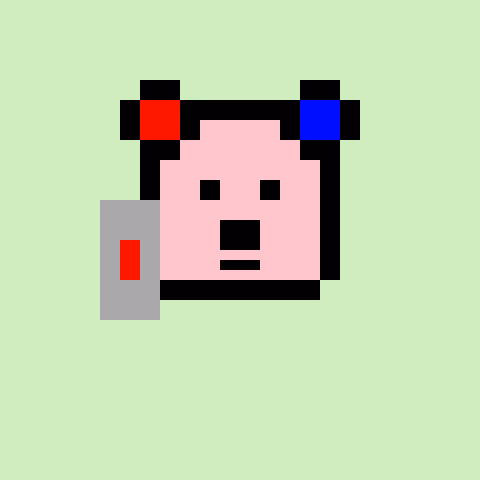 Pixel Bear #13842