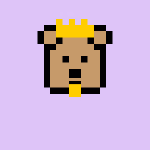 Pixel Bear #78932