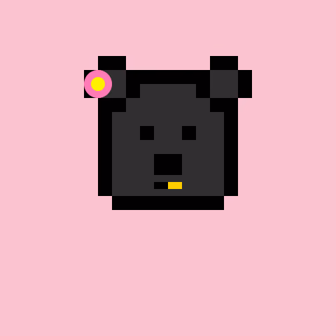 Pixel Bear #73953