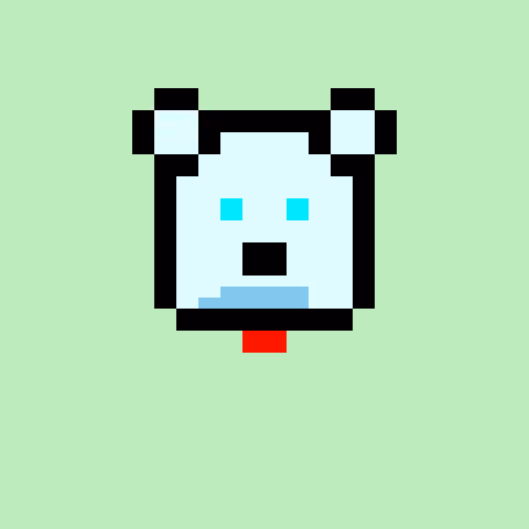 Pixel Bear #40133