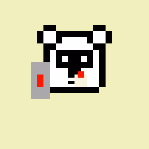 Pixel Bear #58249