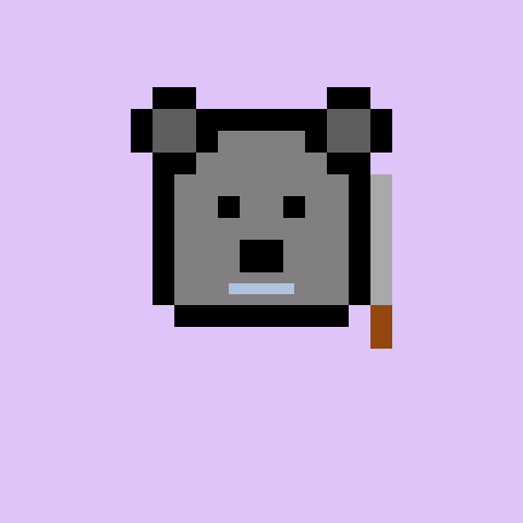 Pixel Bear #13014