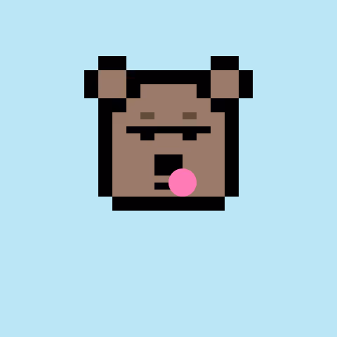 Pixel Bear #10916