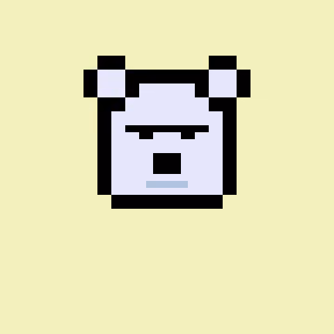Pixel Bear #35166