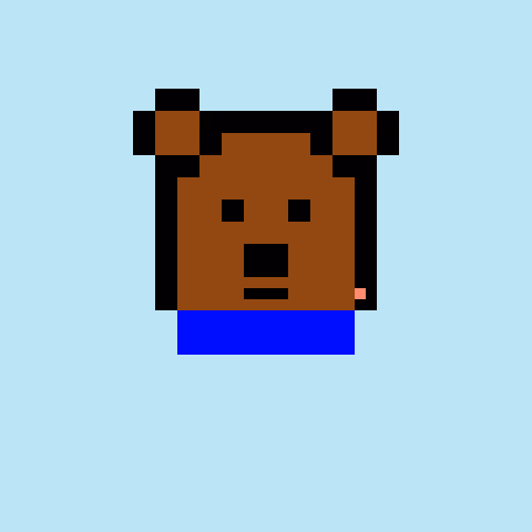 Pixel Bear #214