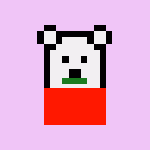 Pixel Bear #48382