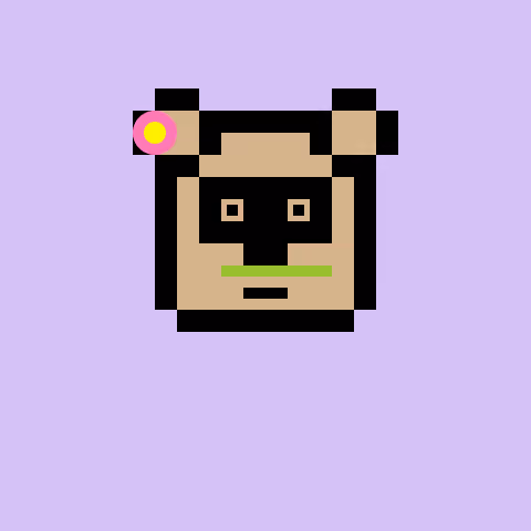 Pixel Bear #32851