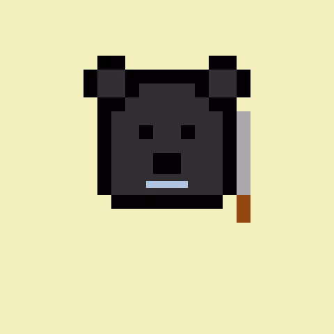 Pixel Bear #53248