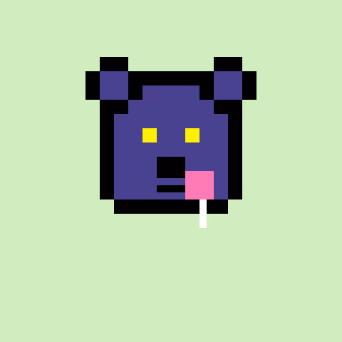Pixel Bear #35778