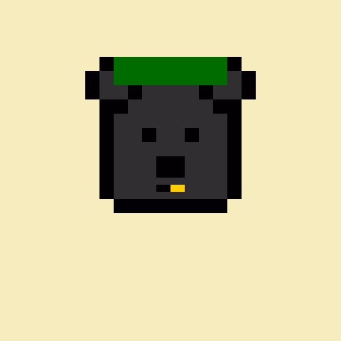 Pixel Bear #56403