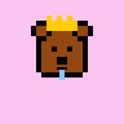 Pixel Bear #52791