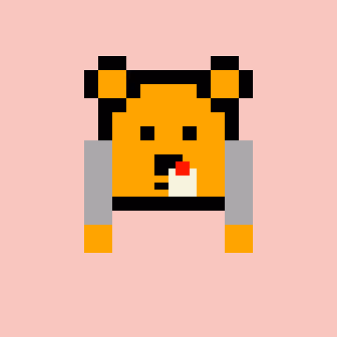 Pixel Bear #32585