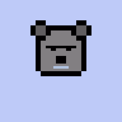 Pixel Bear #69798