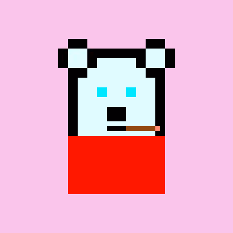 Pixel Bear #58936