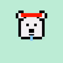 Pixel Bear #68916