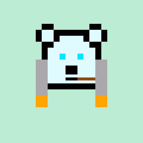Pixel Bear #61936