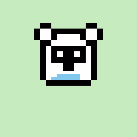 Pixel Bear #63689
