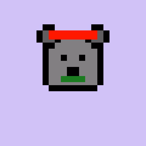 Pixel Bear #10083