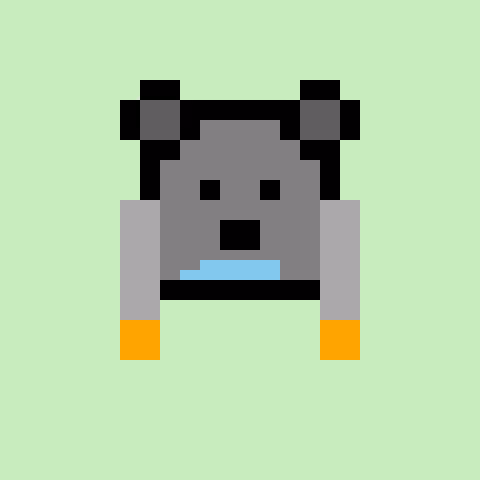 Pixel Bear #37703