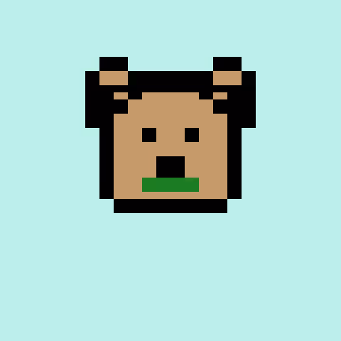 Pixel Bear #46231