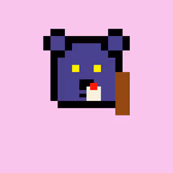 Pixel Bear #673
