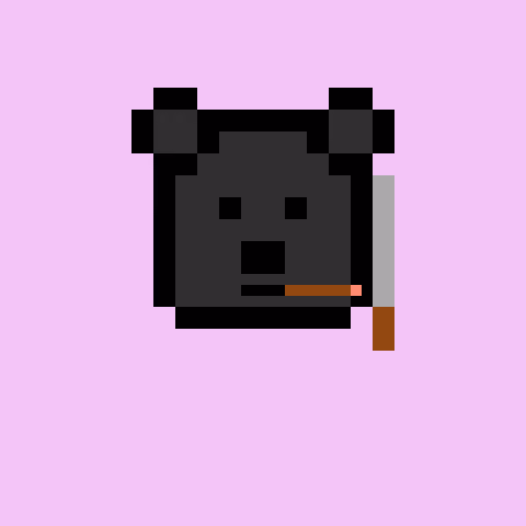 Pixel Bear #46331