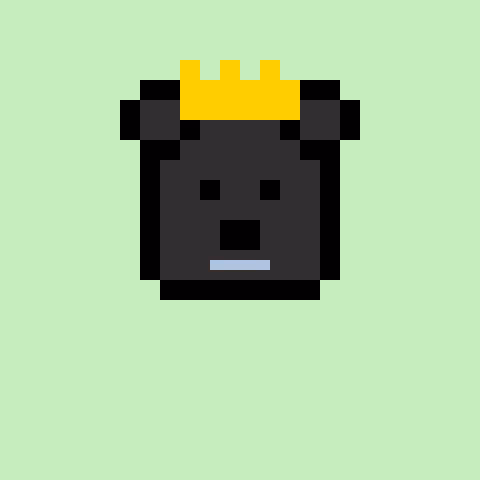 Pixel Bear #7384