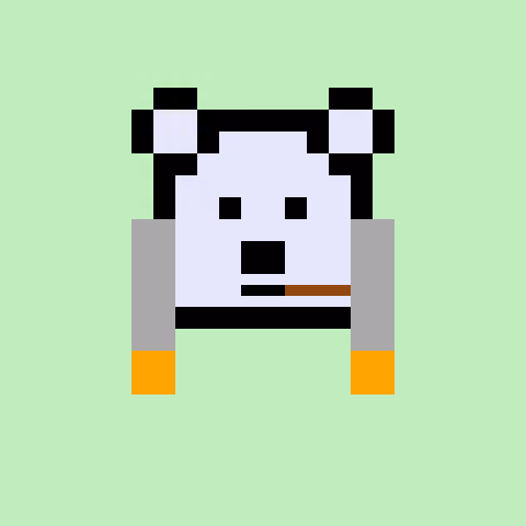 Pixel Bear #45385
