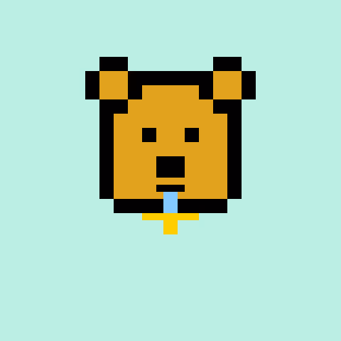 Pixel Bear #4853