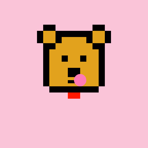 Pixel Bear #67922