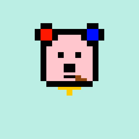 Pixel Bear #72718