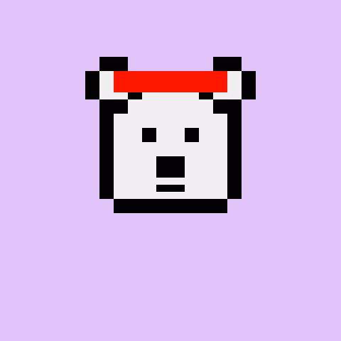 Pixel Bear #49550
