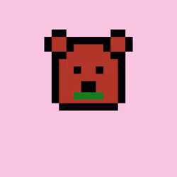 Pixel Bear #73945