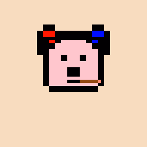 Pixel Bear #54750