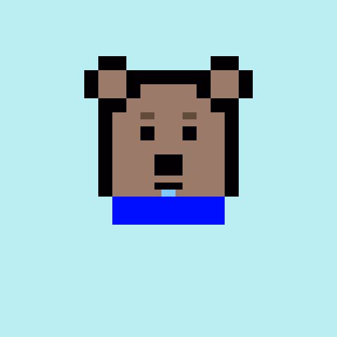 Pixel Bear #45497