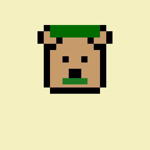 Pixel Bear #70718