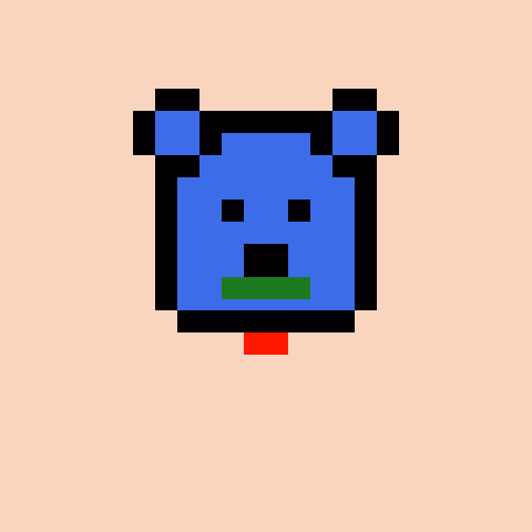 Pixel Bear #61647
